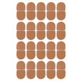 thumbnail image 1 of 40PCS Zipper Stopper DIY Handcrafted Genuine Leather Multipurpose Fashionable Zipper Ends Top Stoppers Claybank, 1 of 5
