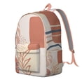 thumbnail image 2 of Vintage Bohemian Print Backpack for Adults, Large Capacity Boho Style Bookbag with Front Pocket, School Backpack for Students, Commute Travel College, Great Gift, 2 of 5