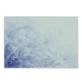 thumbnail image 1 of Pale Blue Cutting Board, Abstract Curled Leaves Natural Flower Arrangement, Decorative Tempered Glass Cutting and Serving Board, Small Size, Violet Blue Pale Blue, by Ambesonne, 1 of 1