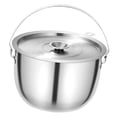 thumbnail image 2 of simhoa Container Canister Keeper Oil Pot for Restaurant Party Kitchen 2.8L with strainer, 2 of 8