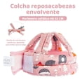 thumbnail image 3 of Cascos Para Bebes Antigolpes Seguridad Bebes + Rodilleras Modelo Rosa, 3 of 4
