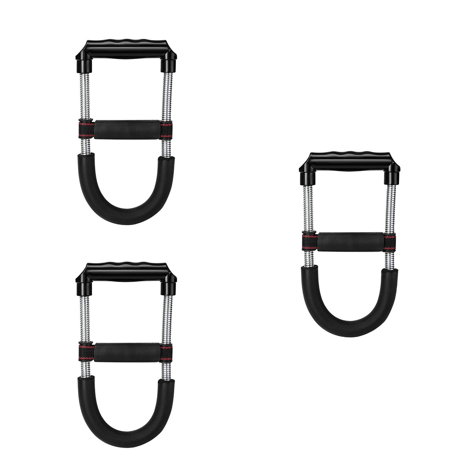 Masteelf 3pcs Wrist Force Trainer Electroplating Stoving Varnish Muscle Trainer Fitness Equipment for Home (Common Style 45LB)