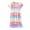 Hot Pink, variant on CAICJ98 Pajamas for Women Women's Cotton Nightgown Sleepwear Short Sleeves Shirt Casual Print Sleepdress Womens Summer Nightgowns XL,Mint Green