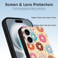 thumbnail image 2 of Compatible with Iphone 16 Case - Cute Soft Donut Print No.9040 Silicone Case Compatible with Iphone 16 Phone Case for Women Men, 2 of 6