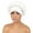 White, variant on RuiJiao Stylish Boho Indian Turban with Big Headband - Multi-Color Options for Women, Perfect for Casual Wear and Festivals