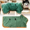 thumbnail image 2 of Absorbent Pet Bath Towel Soft Microfiber Drying Cloth For Large And Small Dogs Indoor Use With Hook Loop Closure, 2 of 4