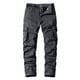 thumbnail image 1 of Pantalones tipo mono de poliéster y algodón para hombre - Cintura elástica - Liso - Diario/Trabajo - Todas las estaciones - Talla S-XXXL, 1 of 4