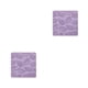 thumbnail image 4 of Bearachild Posavasos de silicona para bebidas, alfombrilla de mesa, alfombrilla reutilizable, mantel individual, color morado Violeta 2piezas Bearachild CBP302897, 4 of 5