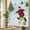 White, variant on Christmas Gnomes Privacy Window Film,Decorative Stained Glass Window Film,Xmas Tree Cardinal on Branches Winter Snowflakes Resuable Rainbow Static Cling for Home Living Room Glass Door 17.7"x39.3"