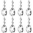 thumbnail image 1 of (24 Pieces) 38mm Teardrop Crystal Chandelier Crystal Glass Chandelier Prism Sun Catcher, 1 of 5