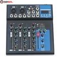 thumbnail image 5 of 4-Channel Mixer Bluetooth Studio Audio Mixer DJ Live Sound Mixing Console USB, 5 of 15