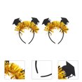 thumbnail image 1 of unbranded 2Ud Accesorios Para En Negro Con De Sombrero Certificado Para Graduaciones, 1 of 8