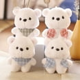 thumbnail image 3 of HEVIRGO 1PC Ours Pendentif Mignon Expression Confortable Tactile Multi-Usage Portable Mignon Ours Peluche Poupée pour Porte-Clés, 3 of 10