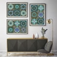 thumbnail image 2 of 10PCS 10cm Waterproof PVC Wall Sticker Crystal Mandala Hard Film Tile Kitchen, 2 of 8