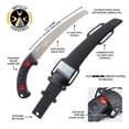 thumbnail image 2 of Silky ZUBAT Professional Curved Hand Saw 240mm Large Teeth (270-24), 2 of 6