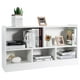 Giantex Toy Storage Organizer, 5-Section Storage Cabinet, Wooden Display Book Shelf, White - image 1 of 10