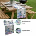 thumbnail image 5 of Spring Flowers Table Runner - 72 Inch Long, Kitchen Dining Table Runner Dresser Scarves, Watercolor Floral Butterflies Botanical Farmhouse Decor for Coffee Tables Wedding Party Banquet, 5 of 8