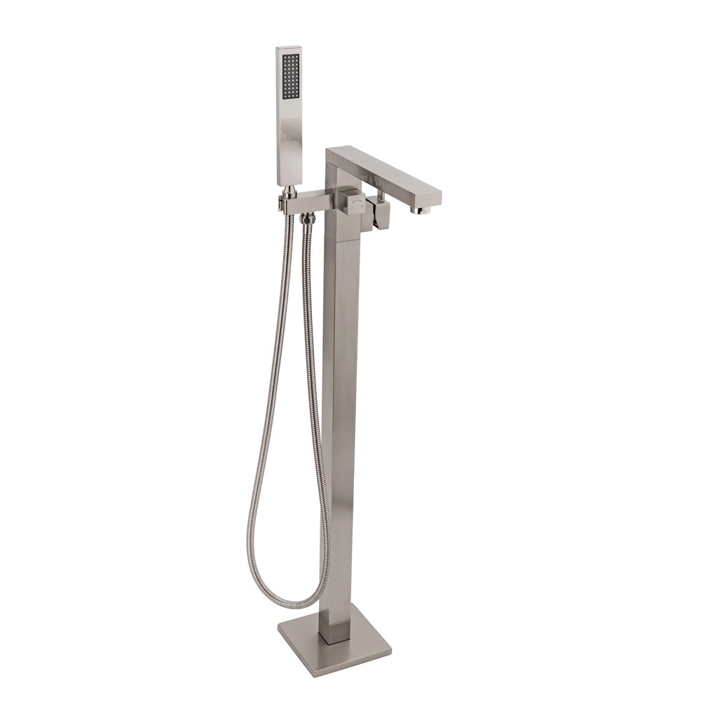 AKDY Stand Alone Tub Filler with Floor Mount Freestanding 35 in Tub