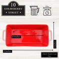 thumbnail image 5 of 10 Strawberry Street Cherry Hearts Loaf Pan, 5 of 6