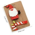 thumbnail image 4 of Christmas Hair Clip Christmas Hairpin Christmas Barrettes Santa Headpiece Christmas Hair Accessories Girl Christmas Gift, 4 of 14