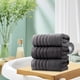 thumbnail image 5 of Juego de toallas de baño de algodón grueso premium: toallas absorbentes ultrasuaves de secado rápido para baños de invitados, sensación de lujo con calidad de spa y tamaño generoso para uso, 5 of 7