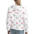 thumbnail image 7 of Haiem Girl Rabbit for Women's Fashion Hoodies & Sweatshirts with Kangaroo Pocket,Hooded Sweatshirt with Eye-catching Drawstrings-Medium, 7 of 7
