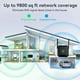 thumbnail image 4 of El más nuevo amplificador WiFi, extensor WiFi, repetidor WiFi que cubre hasta 9800 pies y 45 dispositivos, amplificador de Internet con configuración de puerto Ethernet, enrutadores inalámbricos domés, 4 of 8