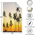 thumbnail image 3 of SKYSONIC 6 Pack Hawaiian Sunset Kitchen Towels Soft Highly Absorbent Dish Towels Reusable Tea Towels Set 28 x 18 Inch, 3 of 7