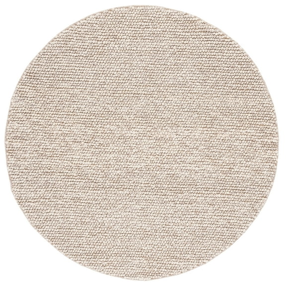 SAFAVIEH Natura Feride Geometric Area Rug, Beige, 12' x 12' Round