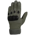 thumbnail image 3 of Guantes para escalada StealthGrip 1Par M Verde 110mm x 220mm Cuero Sintético PVC Nailon y Microfibra., 3 of 3