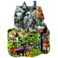 thumbnail image 2 of SUNSOUT INC - Spooky House - 1000 pc Special Shape Jigsaw Puzzle by Artist: Lori Schory - Finished Size 26.5" x 35" Halloween - MPN# 95615, 2 of 5