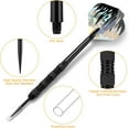 thumbnail image 3 of SUMMIT Metal Tip Darts, Steel Tip Darts, Professional Metal Darts, Darts Metal Tip Set, Metal Darts for Dartboard, 3 of 14
