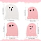 thumbnail image 2 of Decoraciones de Halloween: Lindo fantasma con gafas, juego de figuras para Halloween, decoración del hogar, artículos de escritorio., 2 of 5