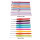 thumbnail image 5 of Crochet Hooks Set Mango ergonómico Crochet Hooks Needles Multicolor Knitting Needles Set con bolsa de almacenamiento Accesorios para usar con todos los patrones e hilos Amonsee No, 5 of 6