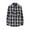 Black, variant on Leesechin Flannel Shirt for Men Button Down Regular Fit Mens Flannel Shirt Long Sleeve Casual Plaid Flannel Shirt