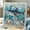 E1, variant on Ocean Theme Pearl Art DIY Kit, 7.8 x 7.8in 3D Faux Bead Marine Animal Embroidery Diamond Craft Set, Relaxing Coastal Hobby Gift for Adults Beginners