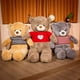 thumbnail image 5 of Peluche de oso de peluche Kawaii con amor para niños, muñeco de peluche de 80cm/100cm, suave, almohada, regalo de Navidad, 5 of 5