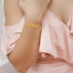 thumbnail image 5 of Pulsera con colgante de oro para mujer, pulsera con alas, joyería, pulsera, 5 of 5