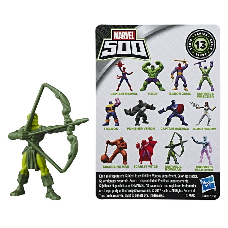 hasbro ハズブロ MARVEL500 大量セット Marvel 500 Micro Series 5 Mystery Box 24 Packs Hasbro - ToyWiz