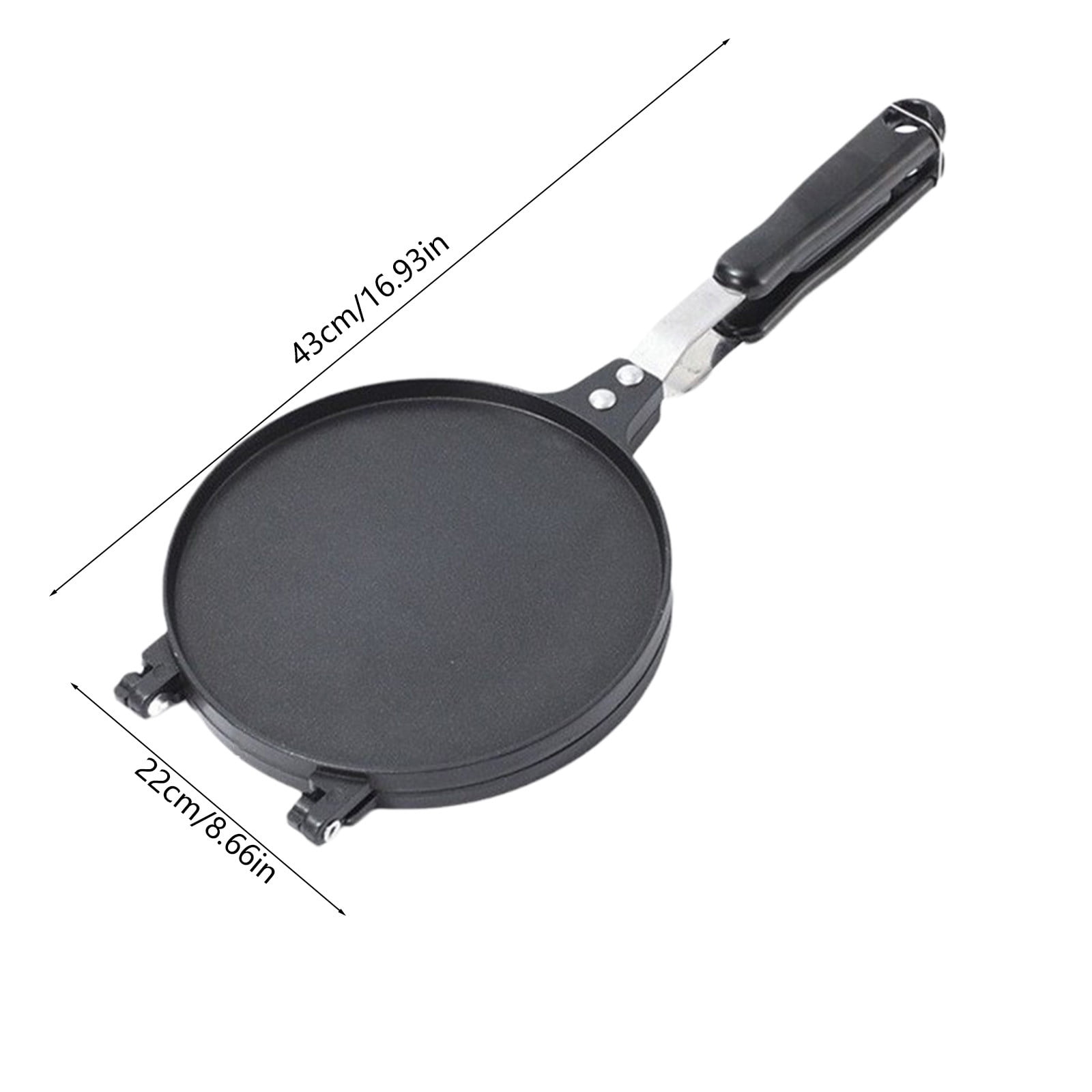 Iumwxz Egg Roll Press Mold, Non Stick Aluminum Alloy Egg Roll Maker for Crepes and Waffles with Checkered Pattern, Easy to Use with Handle for Even Cooking, Compact Kitchen Baking Tray