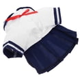 thumbnail image 5 of Hermoso vestido para perro o gato, accesorio decorativo para disfraz de invierno, ropa de capitán gato., 5 of 5