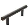 thumbnail image 1 of Steel T - Bar Pull - Oil Rubbed Bronze - 128 mm, 1 of 1