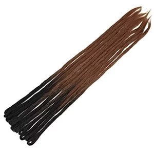 Black to Light Auburn