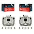 thumbnail image 1 of CMX Front Disc Brake Caliper Assembly Left Right Side (Driver Passenger) Kit for Car Hyundai Santa Fe Kia Sorento KBC-100250, 1 of 10