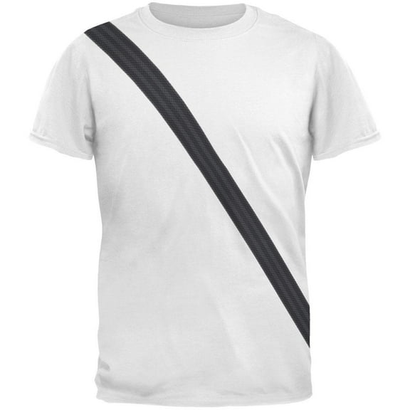 Seatbelt Passenger Side Costume All Over Adult T-Shirt - Small
