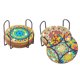 thumbnail image 2 of DIY diamantes pintura posavasos con estante Woodiness diamantes de imitación taza almohadilla decoración del hogar Hugtrwg Para estrenar, 2 of 9