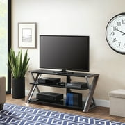 Whalen Xavier 3-in-1 Television Stand, Brown