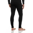 thumbnail image 4 of Body Glove Fleece Lined Thermal Leggings for Men - Winter Long Johns Base Layer Performance Underwear - Mens Insulated Bottom, Black/2XL, 4 of 6