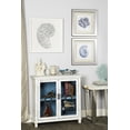 thumbnail image 4 of Decmode Large Coastal Metallic White Shell Shadow Box Wall Decor, 23.5” x 23.5”, 4 of 4