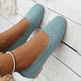 thumbnail image 6 of Willtoo Women's Ballet Flats Shoes Pumps Comfort Comfortable for Walking Low Heel Casual, 6 of 7